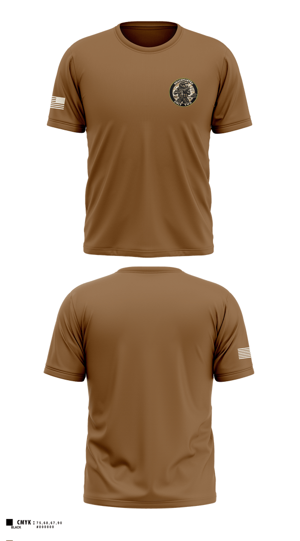 Old School Cotton Feel Shirt, BEACHMASTER UNIT TWO, , Teamtime, Team time, sublimation, custom sports apparel, team uniforms, spirit wear, spiritwear, sports uniforms, custom shirts, team store, custom team store, fundraiser sports, apparel fundraiser