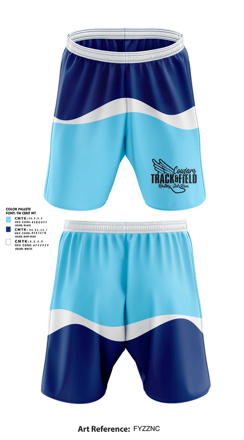 Athletic Shorts With Pockets, Southwest Edgecombe Cougars, Track & Field, Teamtime, Team time, sublimation, custom sports apparel, team uniforms, spirit wear, spiritwear, sports uniforms, custom shirts, team store, custom team store, fundraiser sports, apparel fundraiser
