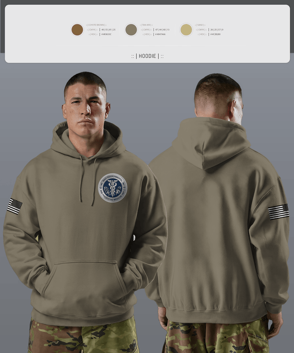 Hoodie, PREVENTATIVE MEDICINE, , Teamtime, Team time, sublimation, custom sports apparel, team uniforms, spirit wear, spiritwear, sports uniforms, custom shirts, team store, custom team store, fundraiser sports, apparel fundraiser