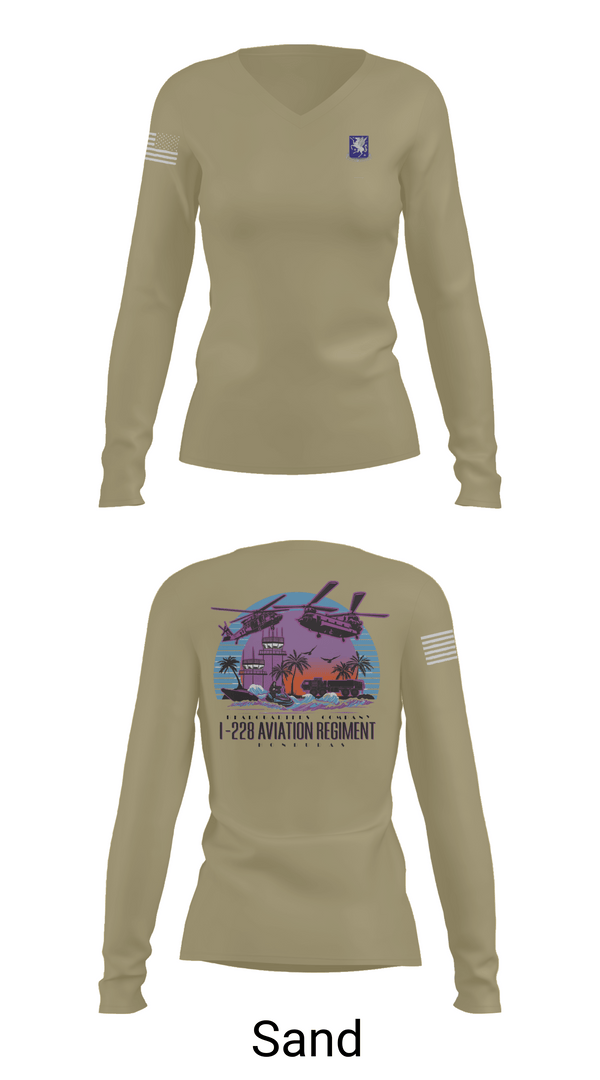 Womens Long Sleeve Vneck Shirt, 1-228 HHC Phantoms, , Teamtime, Team time, sublimation, custom sports apparel, team uniforms, spirit wear, spiritwear, sports uniforms, custom shirts, team store, custom team store, fundraiser sports, apparel fundraiser