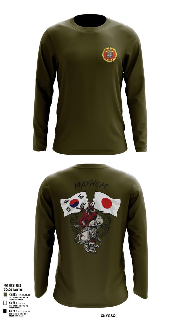 Long Sleeve Performance Shirt, 3/11 Mayhem, , Teamtime, Team time, sublimation, custom sports apparel, team uniforms, spirit wear, spiritwear, sports uniforms, custom shirts, team store, custom team store, fundraiser sports, apparel fundraiser