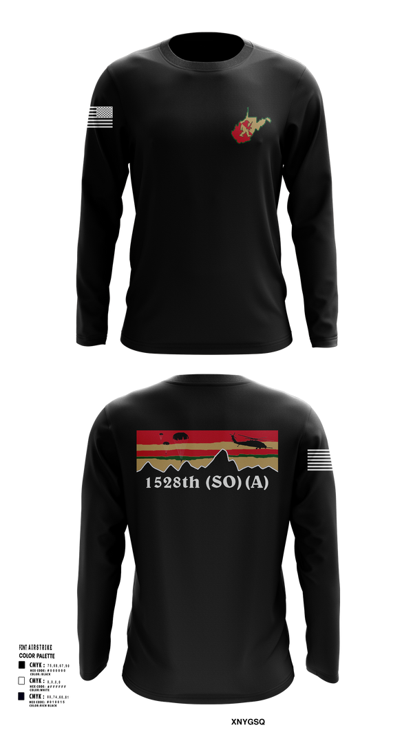 Long Sleeve Performance Shirt, 1528th FSC (SO) (A), , Teamtime, Team time, sublimation, custom sports apparel, team uniforms, spirit wear, spiritwear, sports uniforms, custom shirts, team store, custom team store, fundraiser sports, apparel fundraiser