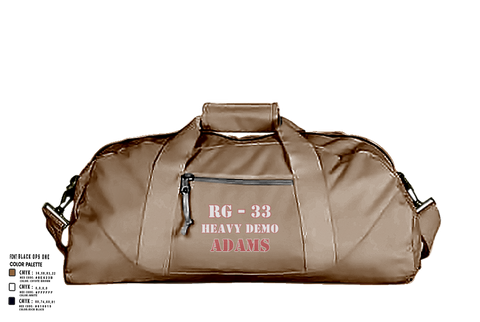 Duffle Bag, CESD Bravo 35th Engineer Battalion, , Teamtime, Team time, sublimation, custom sports apparel, team uniforms, spirit wear, spiritwear, sports uniforms, custom shirts, team store, custom team store, fundraiser sports, apparel fundraiser