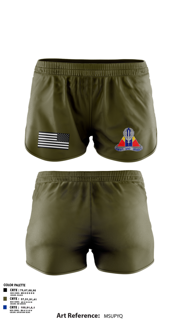 Ranger Panties, A Co, 2-13th Aviation Regiment, , Teamtime, Team time, sublimation, custom sports apparel, team uniforms, spirit wear, spiritwear, sports uniforms, custom shirts, team store, custom team store, fundraiser sports, apparel fundraiser