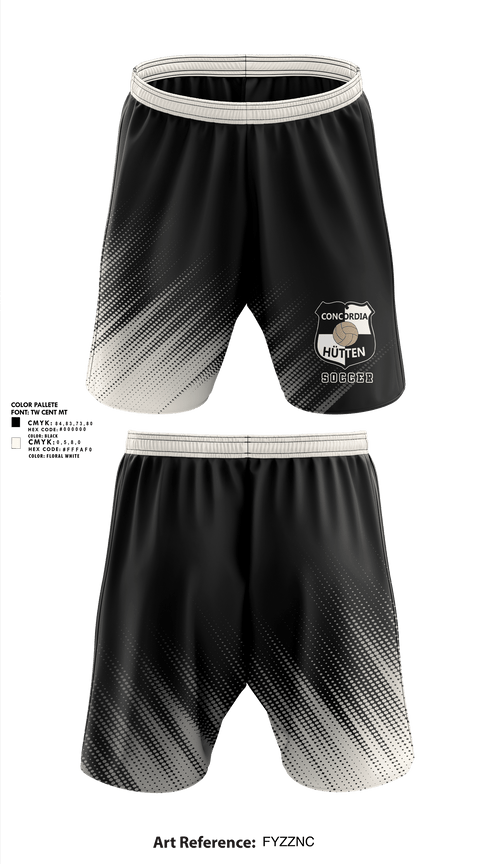 Athletic Shorts With Pockets, Concordia Hütten, Men's Soccer, Teamtime, Team time, sublimation, custom sports apparel, team uniforms, spirit wear, spiritwear, sports uniforms, custom shirts, team store, custom team store, fundraiser sports, apparel fundraiser