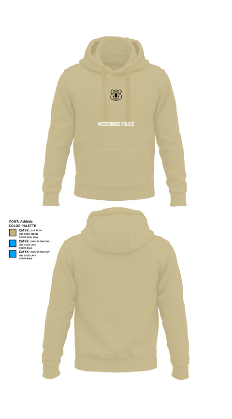 Hoodie, Westbrook Police, , Teamtime, Team time, sublimation, custom sports apparel, team uniforms, spirit wear, spiritwear, sports uniforms, custom shirts, team store, custom team store, fundraiser sports, apparel fundraiser