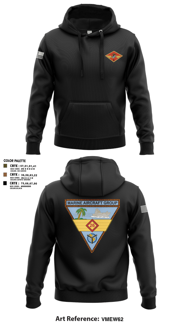 Hoodie, 2nd MAW, , Teamtime, Team time, sublimation, custom sports apparel, team uniforms, spirit wear, spiritwear, sports uniforms, custom shirts, team store, custom team store, fundraiser sports, apparel fundraiser