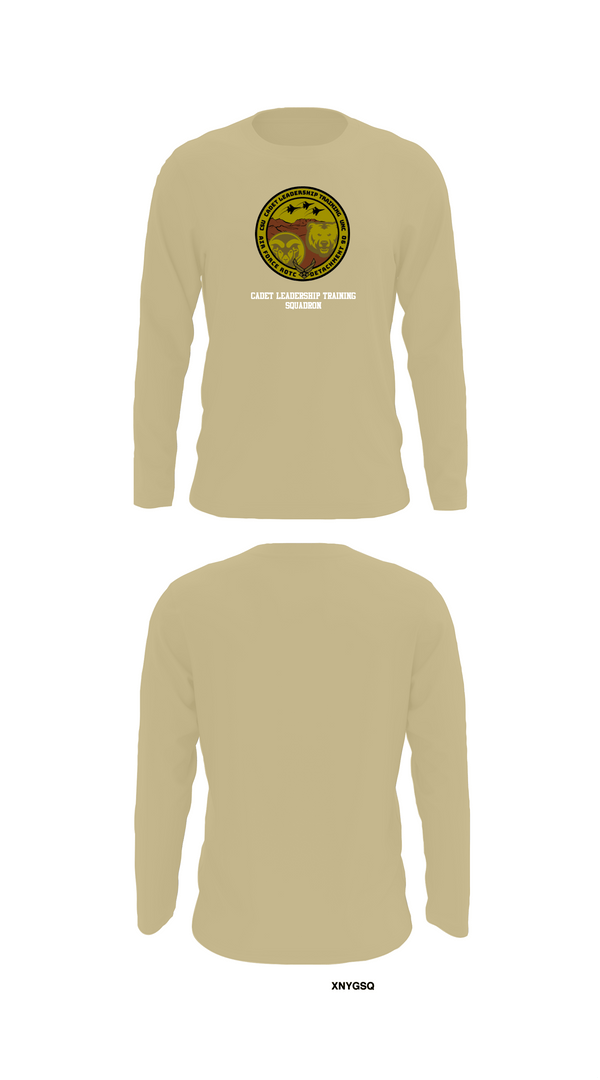 Long Sleeve Performance Shirt, Cadet Leadership Training Squadron, Air Force, Teamtime, Team time, sublimation, custom sports apparel, team uniforms, spirit wear, spiritwear, sports uniforms, custom shirts, team store, custom team store, fundraiser sports, apparel fundraiser