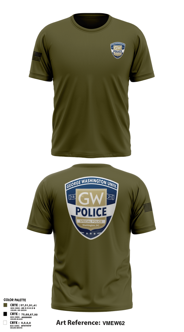 Short Sleeve Performance Shirt, GWPD, , Teamtime, Team time, sublimation, custom sports apparel, team uniforms, spirit wear, spiritwear, sports uniforms, custom shirts, team store, custom team store, fundraiser sports, apparel fundraiser