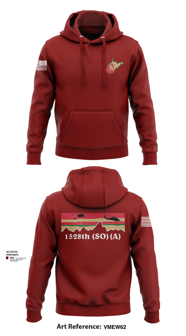 Hoodie, 1528th FSC (SO) (A), , Teamtime, Team time, sublimation, custom sports apparel, team uniforms, spirit wear, spiritwear, sports uniforms, custom shirts, team store, custom team store, fundraiser sports, apparel fundraiser