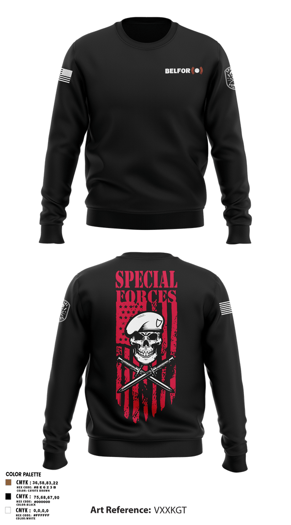 Crew Neck Sweatshirt, Belfor, , Teamtime, Team time, sublimation, custom sports apparel, team uniforms, spirit wear, spiritwear, sports uniforms, custom shirts, team store, custom team store, fundraiser sports, apparel fundraiser