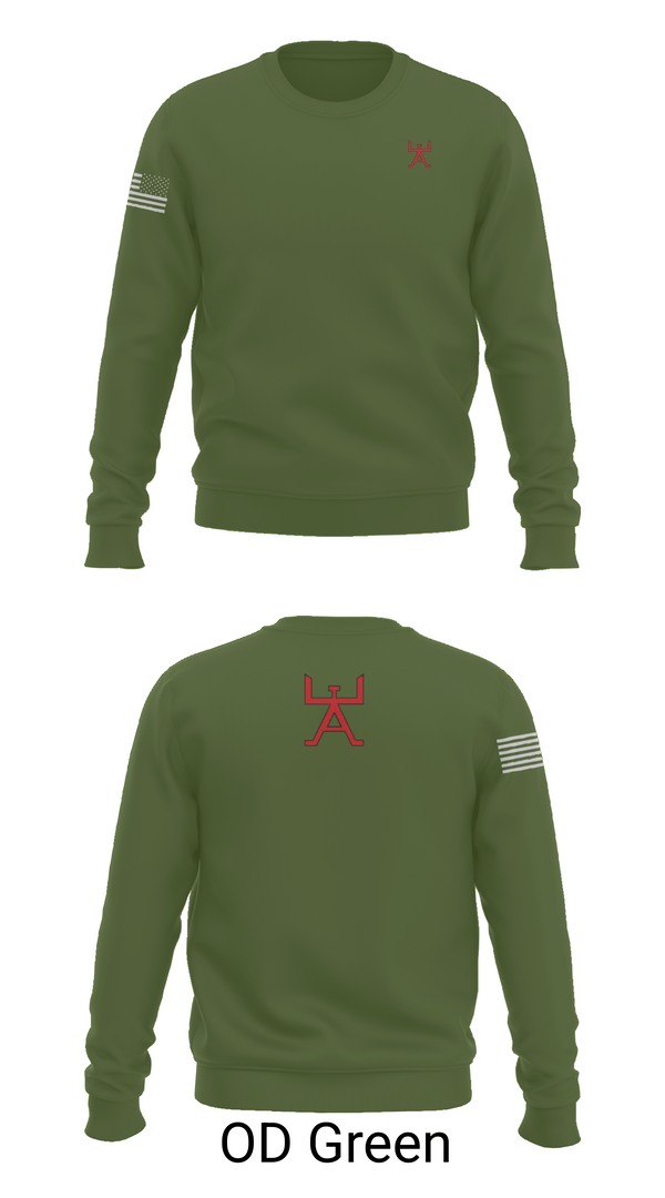 Crew Neck Sweatshirt, 355 CES, Air Force, Teamtime, Team time, sublimation, custom sports apparel, team uniforms, spirit wear, spiritwear, sports uniforms, custom shirts, team store, custom team store, fundraiser sports, apparel fundraiser