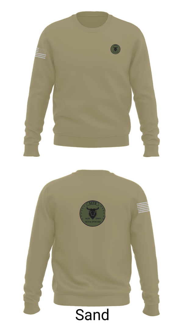 Crew Neck Sweatshirt, Salem County Tactical Operations, , Teamtime, Team time, sublimation, custom sports apparel, team uniforms, spirit wear, spiritwear, sports uniforms, custom shirts, team store, custom team store, fundraiser sports, apparel fundraiser