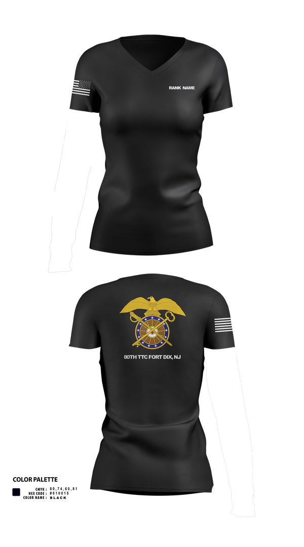Womens Short Sleeve Vneck Shirt, 80th TTC, , Teamtime, Team time, sublimation, custom sports apparel, team uniforms, spirit wear, spiritwear, sports uniforms, custom shirts, team store, custom team store, fundraiser sports, apparel fundraiser