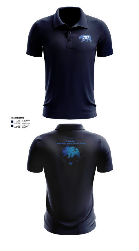 Short Sleeve Performance Polo, The Baden Powell Legacy Foundation, , Teamtime, Team time, sublimation, custom sports apparel, team uniforms, spirit wear, spiritwear, sports uniforms, custom shirts, team store, custom team store, fundraiser sports, apparel fundraiser
