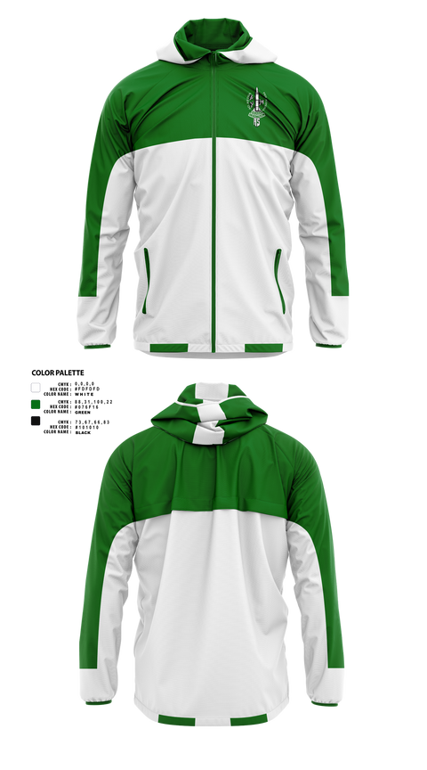 Windbreaker, KC Miami Central Men's Basketball, Men's Basketball, Teamtime, Team time, sublimation, custom sports apparel, team uniforms, spirit wear, spiritwear, sports uniforms, custom shirts, team store, custom team store, fundraiser sports, apparel fundraiser