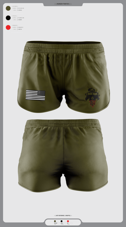 Ranger Panties, The Basic School, Marines, Teamtime, Team time, sublimation, custom sports apparel, team uniforms, spirit wear, spiritwear, sports uniforms, custom shirts, team store, custom team store, fundraiser sports, apparel fundraiser
