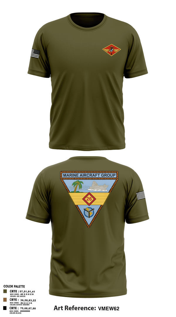 Old School Cotton Feel Shirt, 2nd MAW, , Teamtime, Team time, sublimation, custom sports apparel, team uniforms, spirit wear, spiritwear, sports uniforms, custom shirts, team store, custom team store, fundraiser sports, apparel fundraiser