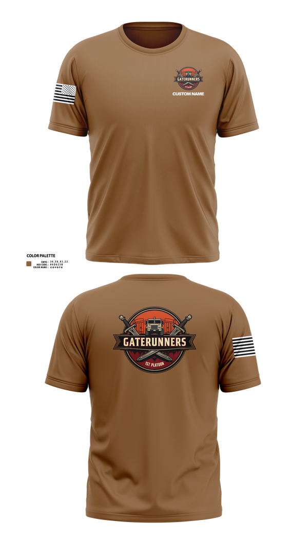 Old School Cotton Feel Shirt, C Co 541st, Army, Teamtime, Team time, sublimation, custom sports apparel, team uniforms, spirit wear, spiritwear, sports uniforms, custom shirts, team store, custom team store, fundraiser sports, apparel fundraiser