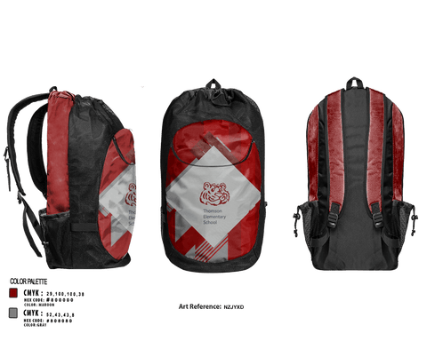 Gear Bag, Thomson Tigers Track and Field, Track & Field, Teamtime, Team time, sublimation, custom sports apparel, team uniforms, spirit wear, spiritwear, sports uniforms, custom shirts, team store, custom team store, fundraiser sports, apparel fundraiser
