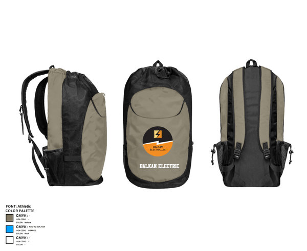 Gear Bag, Balkan Electric, , Teamtime, Team time, sublimation, custom sports apparel, team uniforms, spirit wear, spiritwear, sports uniforms, custom shirts, team store, custom team store, fundraiser sports, apparel fundraiser