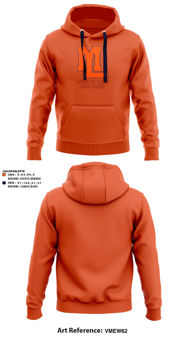 Hoodie, Mountain Lakes High School Field Hockey, Field Hockey, Teamtime, Team time, sublimation, custom sports apparel, team uniforms, spirit wear, spiritwear, sports uniforms, custom shirts, team store, custom team store, fundraiser sports, apparel fundraiser
