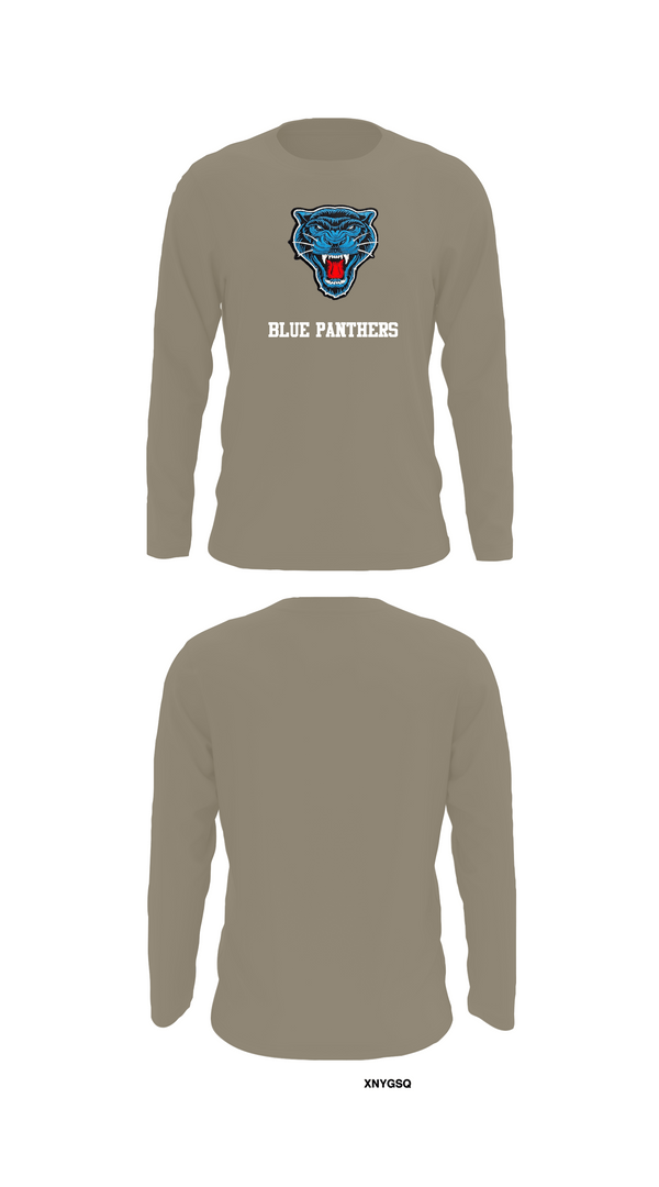 Long Sleeve Performance Shirt, Blue Panthers, , Teamtime, Team time, sublimation, custom sports apparel, team uniforms, spirit wear, spiritwear, sports uniforms, custom shirts, team store, custom team store, fundraiser sports, apparel fundraiser