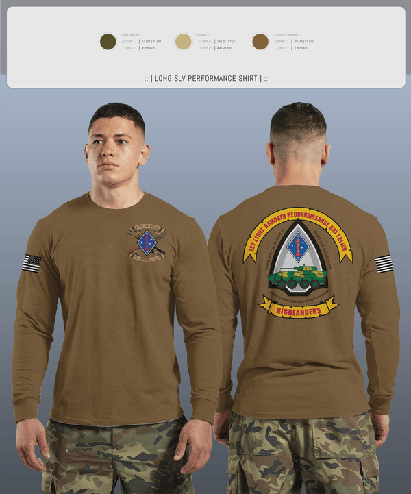 Long Sleeve Performance Shirt, 1LAR, Marines, Teamtime, Team time, sublimation, custom sports apparel, team uniforms, spirit wear, spiritwear, sports uniforms, custom shirts, team store, custom team store, fundraiser sports, apparel fundraiser