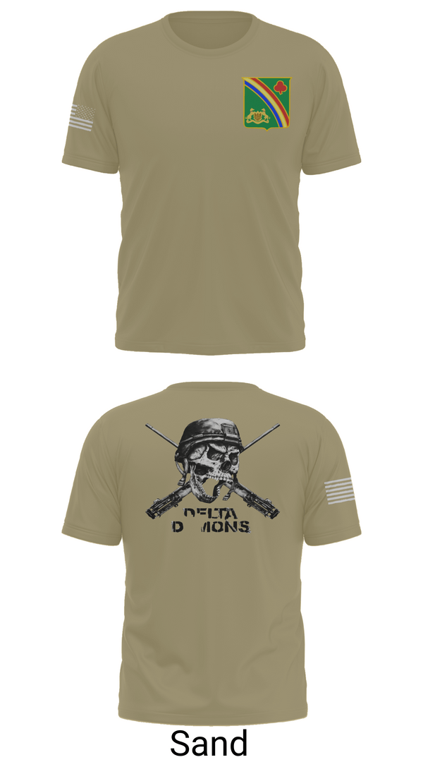 Short Sleeve Performance Shirt, 1st Battalion 69th Infantry Regiment, Army, Teamtime, Team time, sublimation, custom sports apparel, team uniforms, spirit wear, spiritwear, sports uniforms, custom shirts, team store, custom team store, fundraiser sports, apparel fundraiser