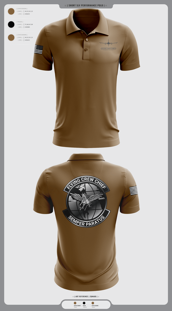Short Sleeve Performance Polo, FLYING CREW CHIEFS, , Teamtime, Team time, sublimation, custom sports apparel, team uniforms, spirit wear, spiritwear, sports uniforms, custom shirts, team store, custom team store, fundraiser sports, apparel fundraiser