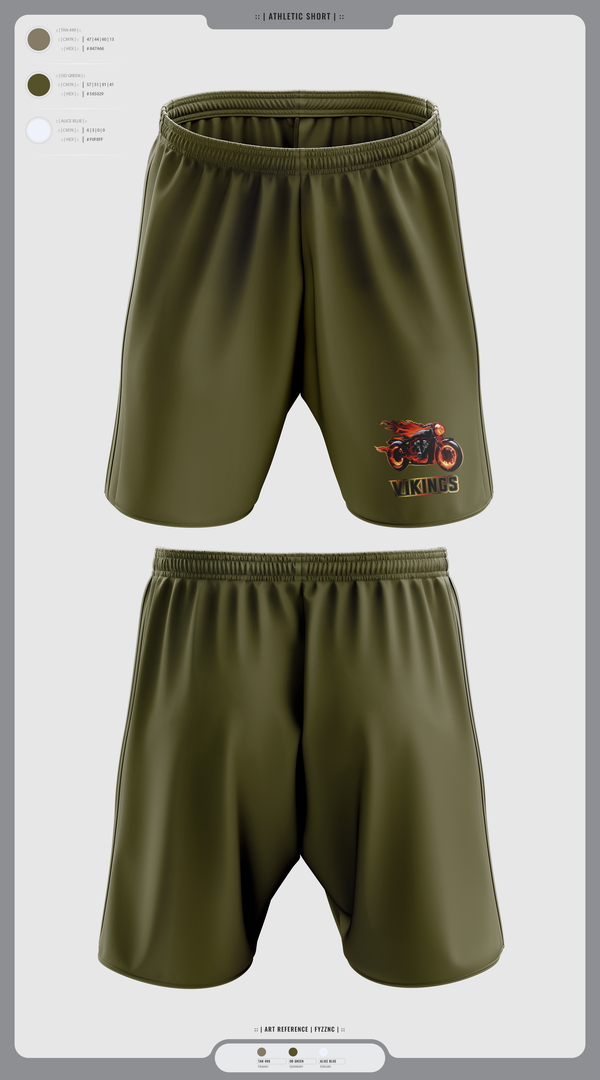 Athletic Shorts With Pockets, Vikings, , Teamtime, Team time, sublimation, custom sports apparel, team uniforms, spirit wear, spiritwear, sports uniforms, custom shirts, team store, custom team store, fundraiser sports, apparel fundraiser