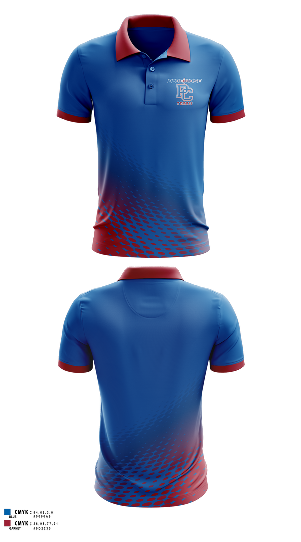 Short Sleeve Performance Polo, Presbyterian College Men's Tennis, Tennis, Teamtime, Team time, sublimation, custom sports apparel, team uniforms, spirit wear, spiritwear, sports uniforms, custom shirts, team store, custom team store, fundraiser sports, apparel fundraiser