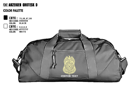 Duffle Bag, Defense Criminal Investigative Service Transnational Operations Field Office Alexandria VA, , Teamtime, Team time, sublimation, custom sports apparel, team uniforms, spirit wear, spiritwear, sports uniforms, custom shirts, team store, custom team store, fundraiser sports, apparel fundraiser