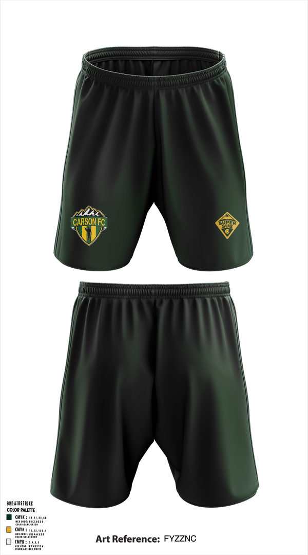 Athletic Shorts With Pockets, Carson FCTeam Fishman, Men's Soccer, Teamtime, Team time, sublimation, custom sports apparel, team uniforms, spirit wear, spiritwear, sports uniforms, custom shirts, team store, custom team store, fundraiser sports, apparel fundraiser