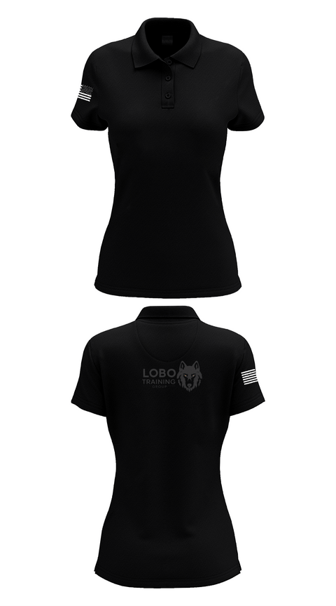 Womens Short Sleeve Performance Polo, Lobo Training Group, , Teamtime, Team time, sublimation, custom sports apparel, team uniforms, spirit wear, spiritwear, sports uniforms, custom shirts, team store, custom team store, fundraiser sports, apparel fundraiser