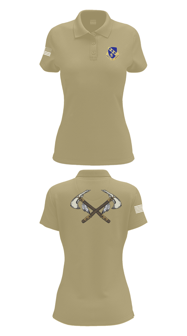 Womens Short Sleeve Performance Polo, Marauders, Army, Teamtime, Team time, sublimation, custom sports apparel, team uniforms, spirit wear, spiritwear, sports uniforms, custom shirts, team store, custom team store, fundraiser sports, apparel fundraiser