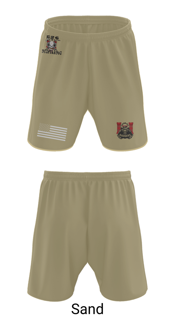 Athletic Shorts With Pockets, 526th ECC Desperados FMT, , Teamtime, Team time, sublimation, custom sports apparel, team uniforms, spirit wear, spiritwear, sports uniforms, custom shirts, team store, custom team store, fundraiser sports, apparel fundraiser