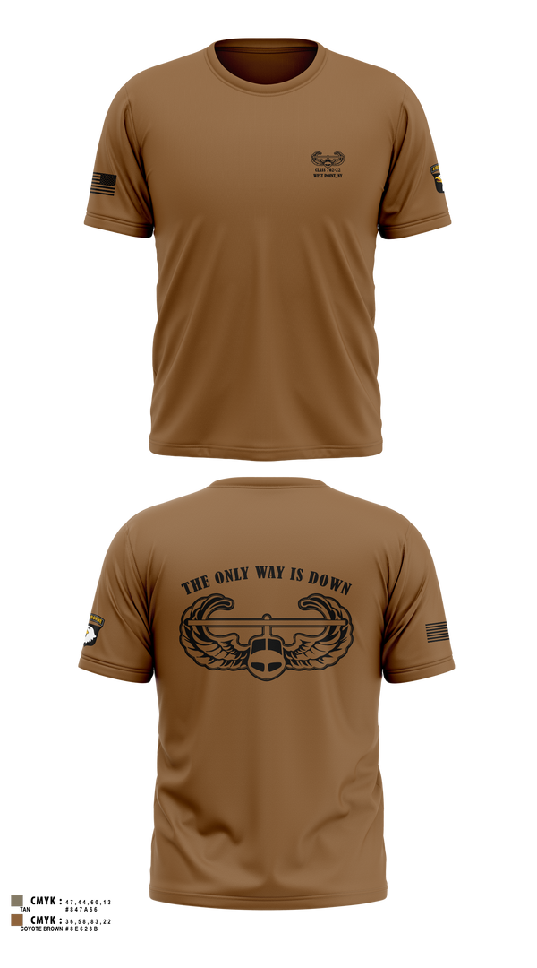 Old School Cotton Feel Shirt, AASLT 10-25 Ft. Campbell, Kentucky, , Teamtime, Team time, sublimation, custom sports apparel, team uniforms, spirit wear, spiritwear, sports uniforms, custom shirts, team store, custom team store, fundraiser sports, apparel fundraiser