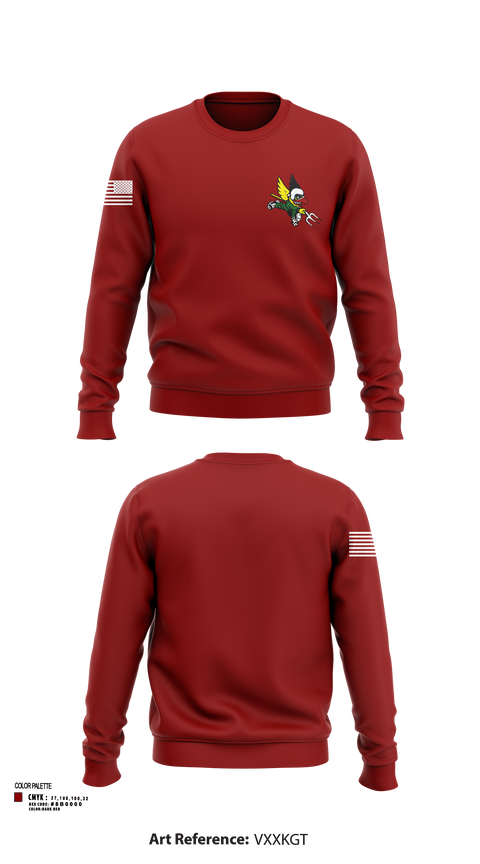 Crew Neck Sweatshirt, 124th ATKS, , Teamtime, Team time, sublimation, custom sports apparel, team uniforms, spirit wear, spiritwear, sports uniforms, custom shirts, team store, custom team store, fundraiser sports, apparel fundraiser