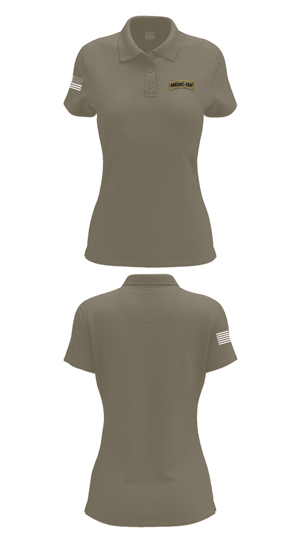 Womens Short Sleeve Performance Polo, 111th Sustainment Brigade, , Teamtime, Team time, sublimation, custom sports apparel, team uniforms, spirit wear, spiritwear, sports uniforms, custom shirts, team store, custom team store, fundraiser sports, apparel fundraiser