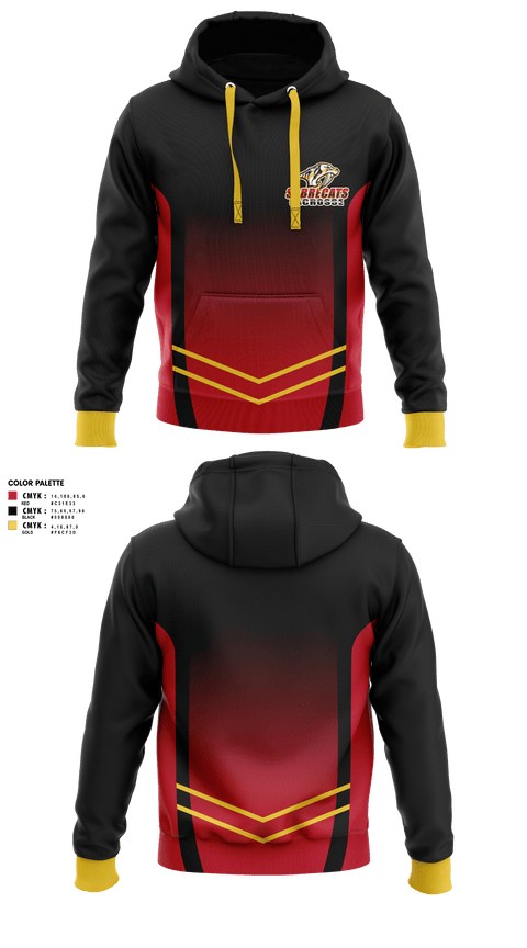 Hoodie, Sabrecats Lacrosse, Men's Lacrosse, Teamtime, Team time, sublimation, custom sports apparel, team uniforms, spirit wear, spiritwear, sports uniforms, custom shirts, team store, custom team store, fundraiser sports, apparel fundraiser