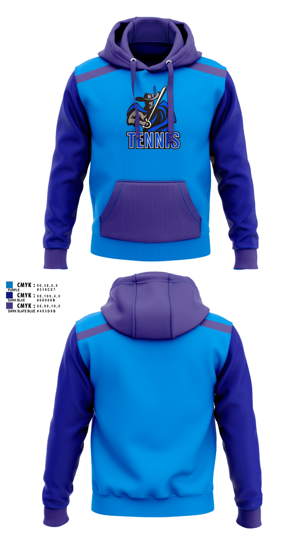 Hoodie, ST. THOMAS MORE, Tennis, Teamtime, Team time, sublimation, custom sports apparel, team uniforms, spirit wear, spiritwear, sports uniforms, custom shirts, team store, custom team store, fundraiser sports, apparel fundraiser