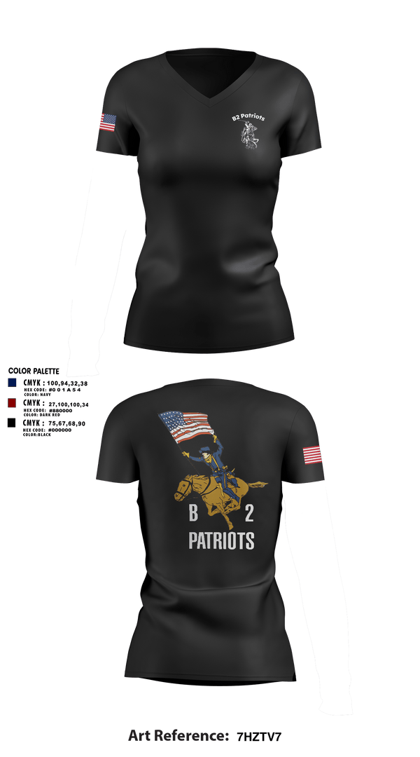 Womens Short Sleeve Vneck Shirt, B2 Patriots sports, Army, Teamtime, Team time, sublimation, custom sports apparel, team uniforms, spirit wear, spiritwear, sports uniforms, custom shirts, team store, custom team store, fundraiser sports, apparel fundraiser