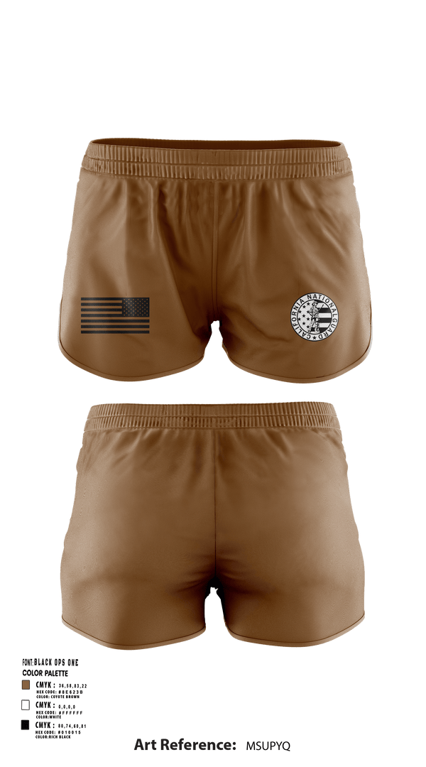 Ranger Panties, 132d MRBC, 579th EN BN, 49th MP DIV, , Teamtime, Team time, sublimation, custom sports apparel, team uniforms, spirit wear, spiritwear, sports uniforms, custom shirts, team store, custom team store, fundraiser sports, apparel fundraiser