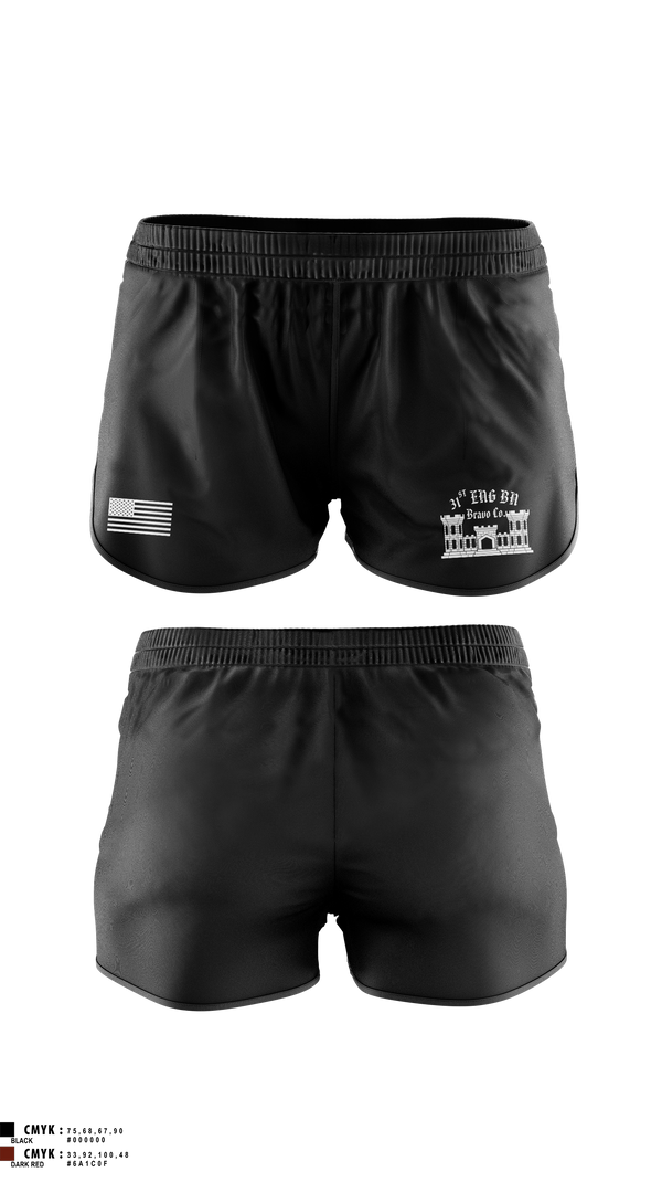 Ranger Panties, Bravo Company “Bulldogs” 31st Engineer Battalion, , Teamtime, Team time, sublimation, custom sports apparel, team uniforms, spirit wear, spiritwear, sports uniforms, custom shirts, team store, custom team store, fundraiser sports, apparel fundraiser