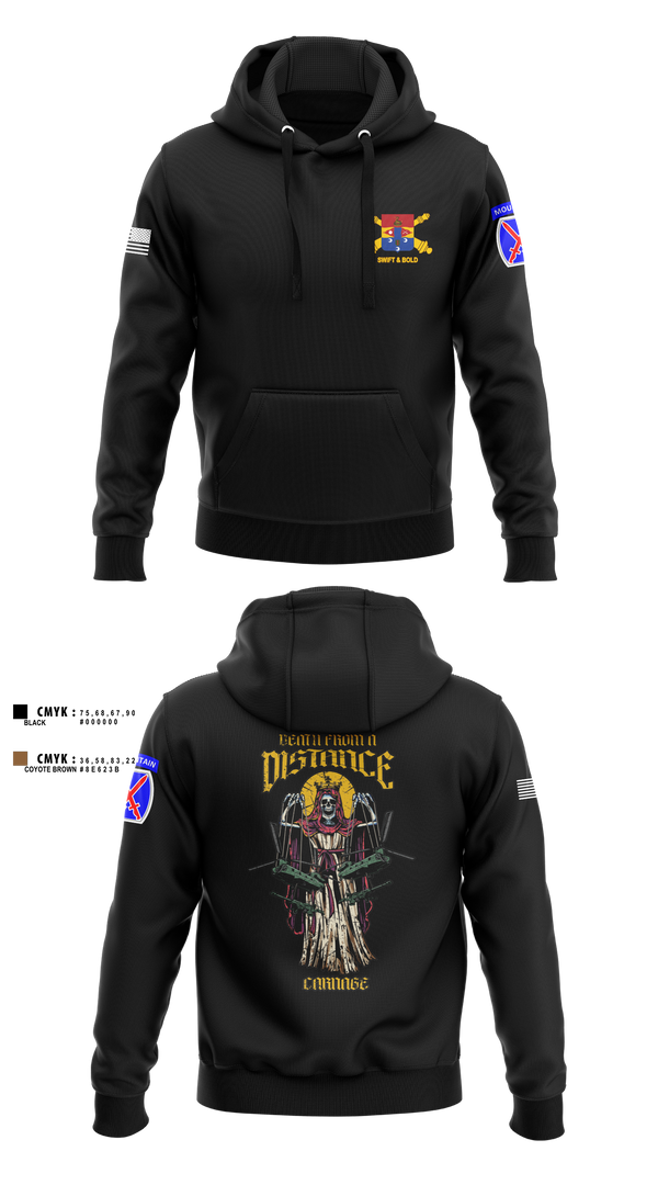 Hoodie, Charlie Battery 3-6 FA, , Teamtime, Team time, sublimation, custom sports apparel, team uniforms, spirit wear, spiritwear, sports uniforms, custom shirts, team store, custom team store, fundraiser sports, apparel fundraiser
