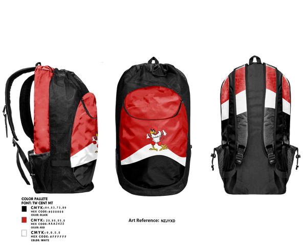 Gear Bag, Fall Branch Middle School Track and Field, Track & Field, Teamtime, Team time, sublimation, custom sports apparel, team uniforms, spirit wear, spiritwear, sports uniforms, custom shirts, team store, custom team store, fundraiser sports, apparel fundraiser