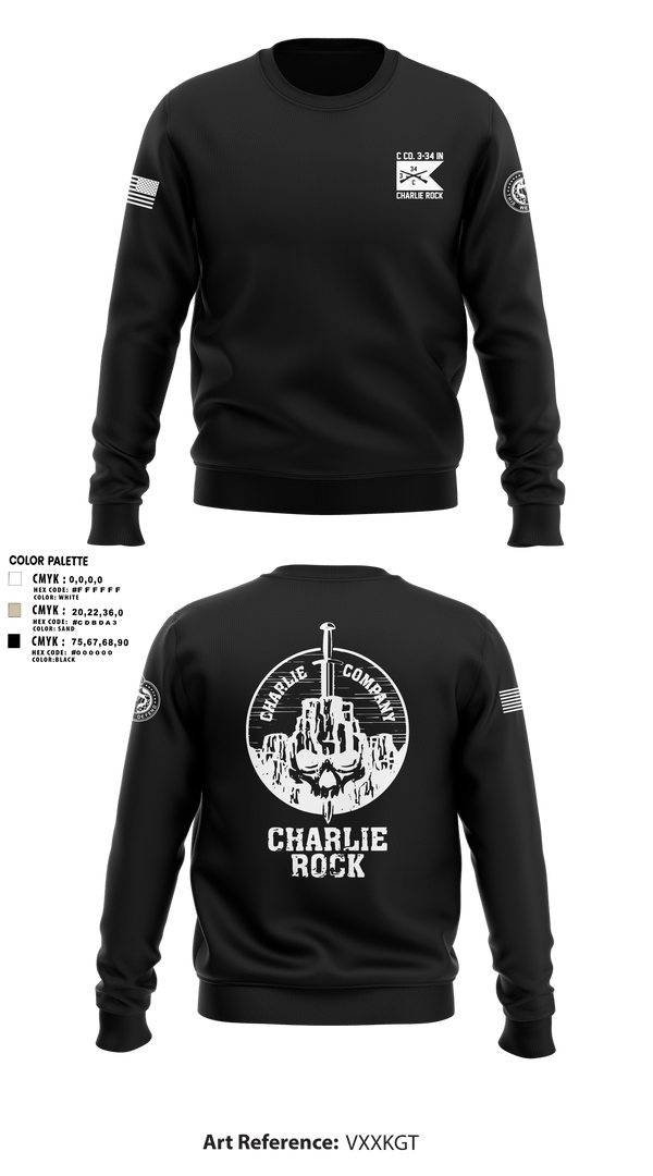Crew Neck Sweatshirt, Charlie Rock, , Teamtime, Team time, sublimation, custom sports apparel, team uniforms, spirit wear, spiritwear, sports uniforms, custom shirts, team store, custom team store, fundraiser sports, apparel fundraiser