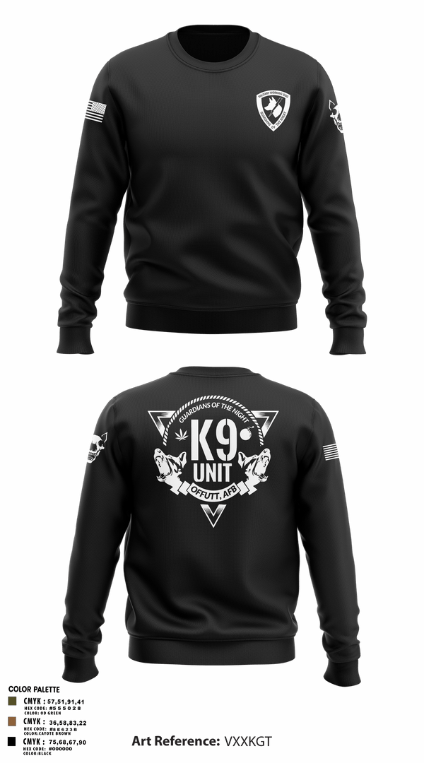 Crew Neck Sweatshirt, Guardians of the Night, , Teamtime, Team time, sublimation, custom sports apparel, team uniforms, spirit wear, spiritwear, sports uniforms, custom shirts, team store, custom team store, fundraiser sports, apparel fundraiser