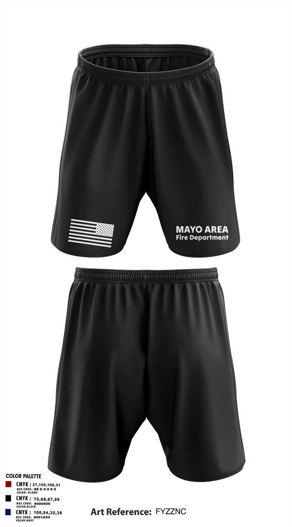 Athletic Shorts With Pockets, Mayo Area Fire Department, , Teamtime, Team time, sublimation, custom sports apparel, team uniforms, spirit wear, spiritwear, sports uniforms, custom shirts, team store, custom team store, fundraiser sports, apparel fundraiser